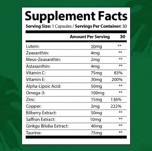 VitalVision™ 14-in-1 Advanced Eye Formula